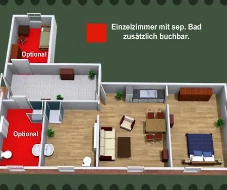 Apartment Muehlenhof Nesse *